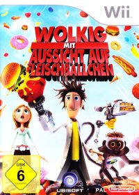 Cloudy with a Chance of Meatballs PAL Wii PAL box art